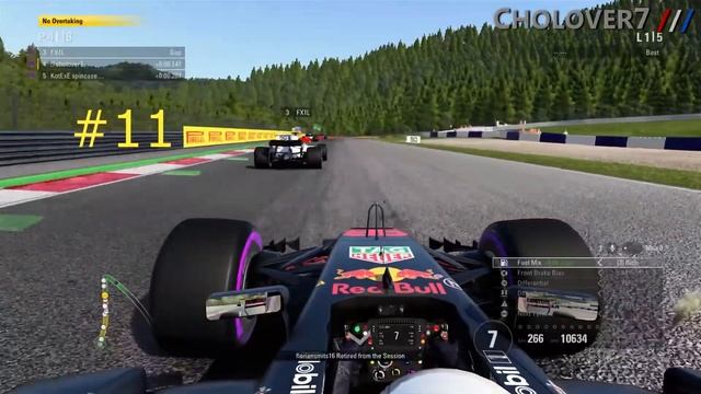 Top 20 Overtakes | November 2017 | Racing Games