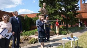 5  Выступление дочери героя Е М  Рубиной Чибисовой