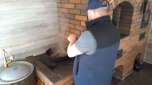 Говяжьи хвосты с картошкой в казане 🔥