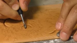 "Сова."  Carving Leather. Тиснение на коже растительного дубления.