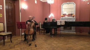 П.Чайковский .Элегия памяти И.Самарина.Переложение для виолончели и фортепиано.