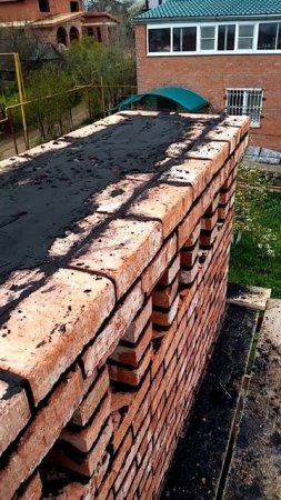Венттруба из кирпича