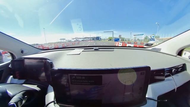 Ein Schottland Roadtrip mit dem Aiways U5 als Mini Camper Tag 2 Eurotunnel Teil1.