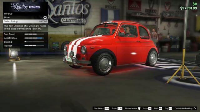 GTA 5 ONLINE  BUYING AND MODIFYING GROTTI BRIOSO 300
