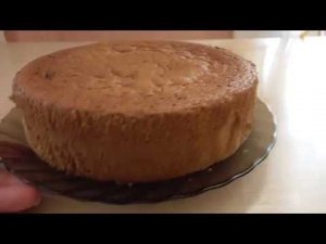 БИСКВИТ КЛАССИЧЕСКИЙ НА 5 ЯИЦ.