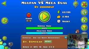 Geometry Dash - Геометри Дэш - прохожу разные уровни