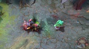 Dota2 Arcana Techies Champion's Green Gem