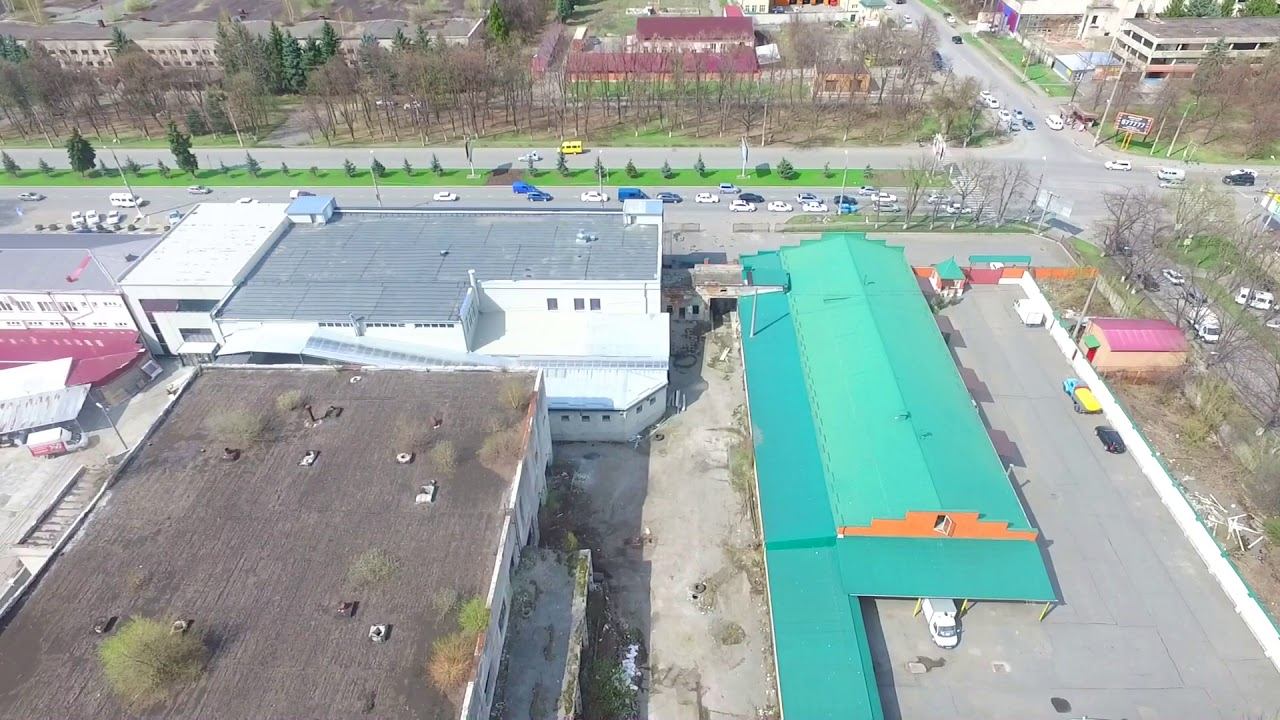 Молочный завод. Территория и здание. Московская улица.