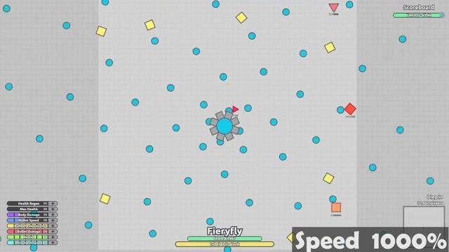 DIEP.iO 50 Million Score In SANDBOX! | WORLD RECORD!