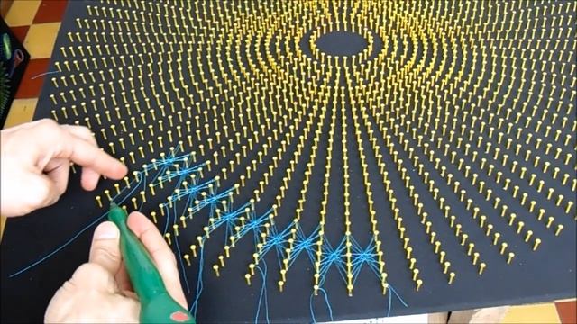 string art espiral primera parte por jorge de la tierra смотреть онлайн