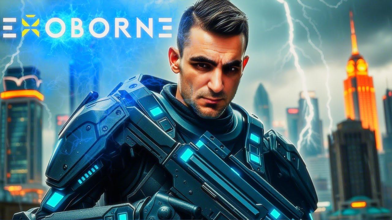 НОВЫЙ ЭКСТРАШЕН ШУТЕР В 2025 ГОДУ! ГЕЙМПЛЕЙ ИГРЫ EXOBORN