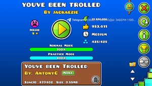 я прошол уровень: you been trolled , и он кстати инсэйн