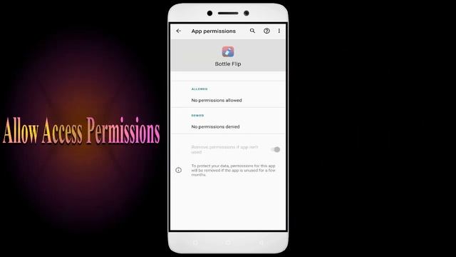 How to Fix Bottle Flip App Black Screen Error | After Android Update | Problem Solved in Android