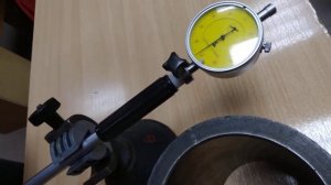 измерение диаметра гильзы нутромером