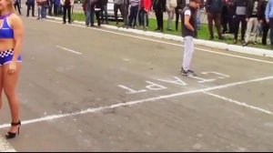 Жаркий драг рейсинг с горячими девушками #топыкатегорий