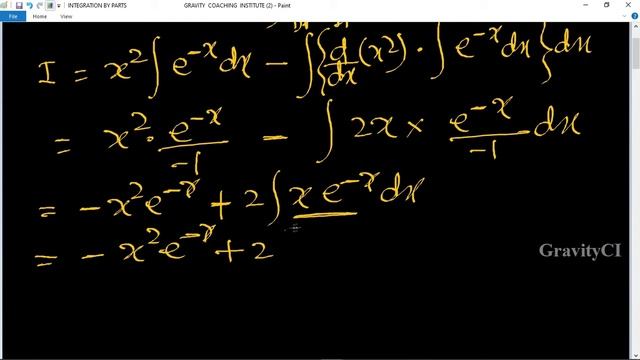 Q28 | Evaluate ∫x^2 e^(-x) dx | Integration of x^2 e^(-x) | Integral of x square e power - x dx