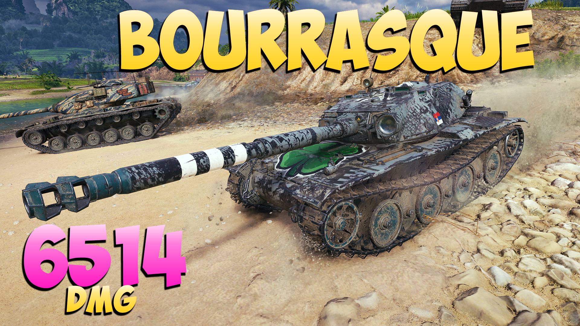 Bourrasque - 4 Фрагов 6.5K Урона - Страшный! - Мир Танков