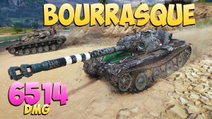 Bourrasque - 4 Фрагов 6.5K Урона - Страшный! - Мир Танков