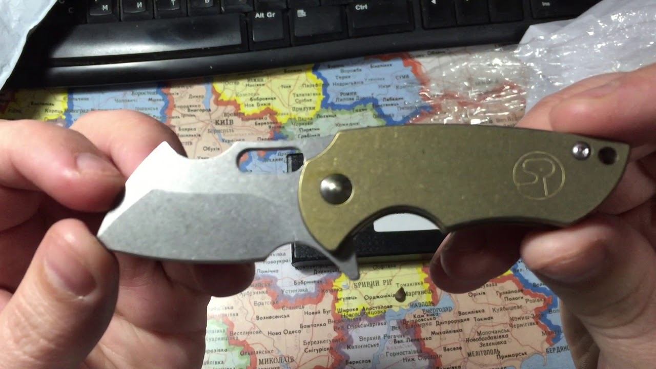 FURA S35VN Steel Blade Folding Knife смотреть онлайн