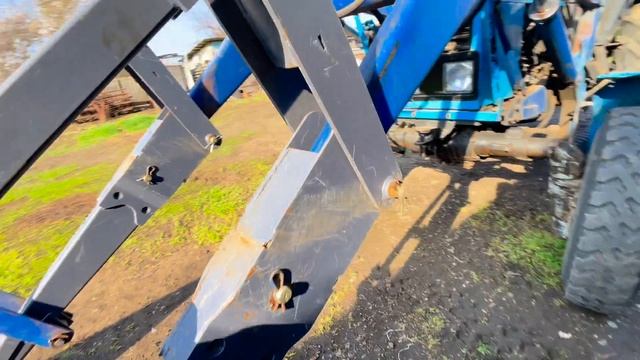 Удлинитель стрелы на трактор мтз Кун пку 0.8 смотреть онлайн