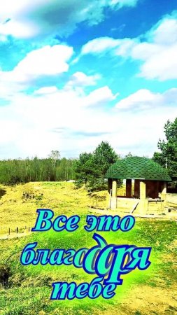 Все это благодаря тебе!