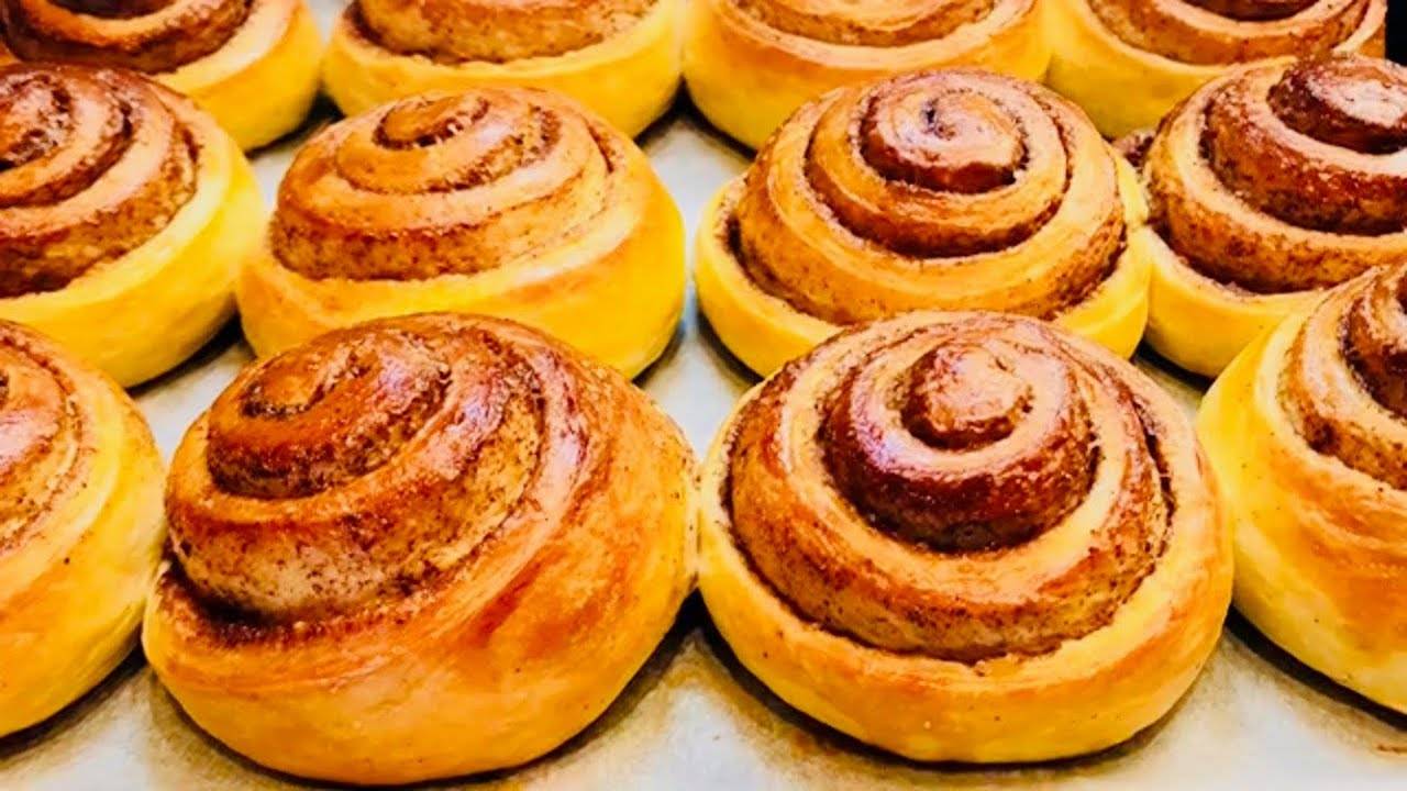 БУЛОЧКИ С КОРИЦЕЙ. Вкуснейшие булочки, которые наполнят Ваш дом прекрасным ароматом. Простой рецепт