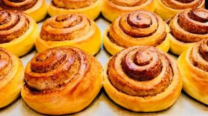 БУЛОЧКИ С КОРИЦЕЙ. Вкуснейшие булочки, которые наполнят Ваш дом прекрасным ароматом. Простой рецепт