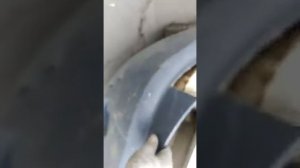 Меняем бампер на газели