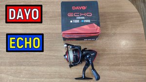 DAYO ECHO Катушка рыболовная безынерционная Обзор