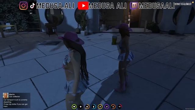 Bad Girls Club Wildin In District 10 WL AL | Medusa Ali Gaming смотреть онлайн