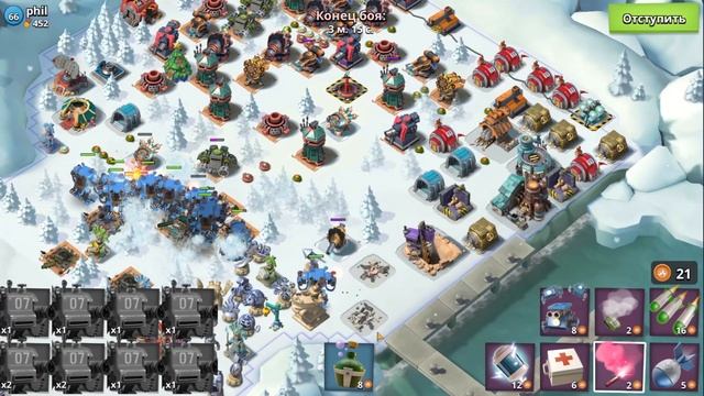 BOOM BEACH МЕХАНИКИ 1 ЛВЛ смотреть онлайн
