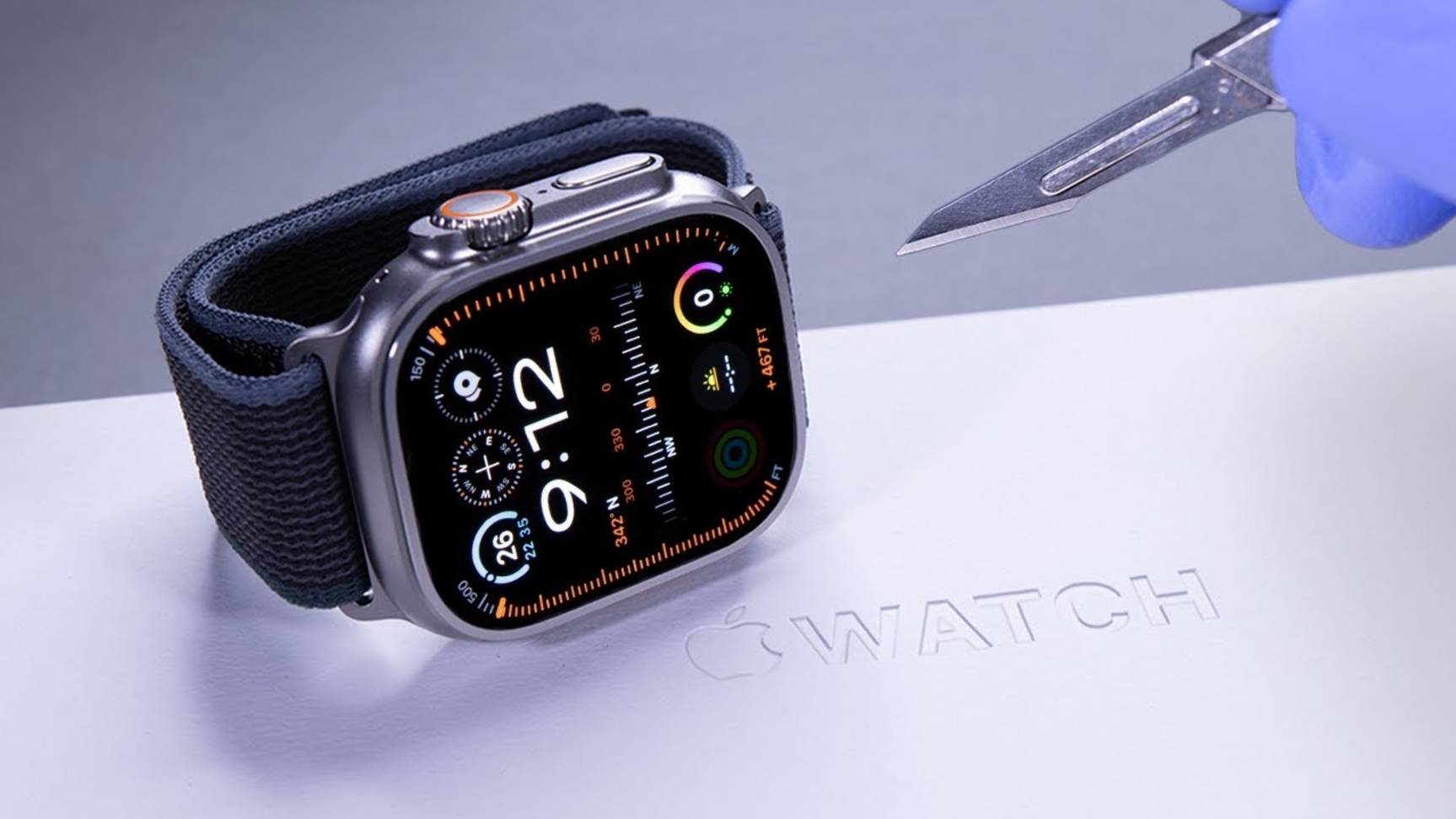 Распаковка Apple Watch Ultra 2