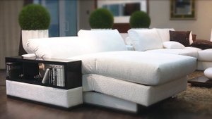 Оттоманка с изменяемой конфигурацией сиденья и наклона спинки