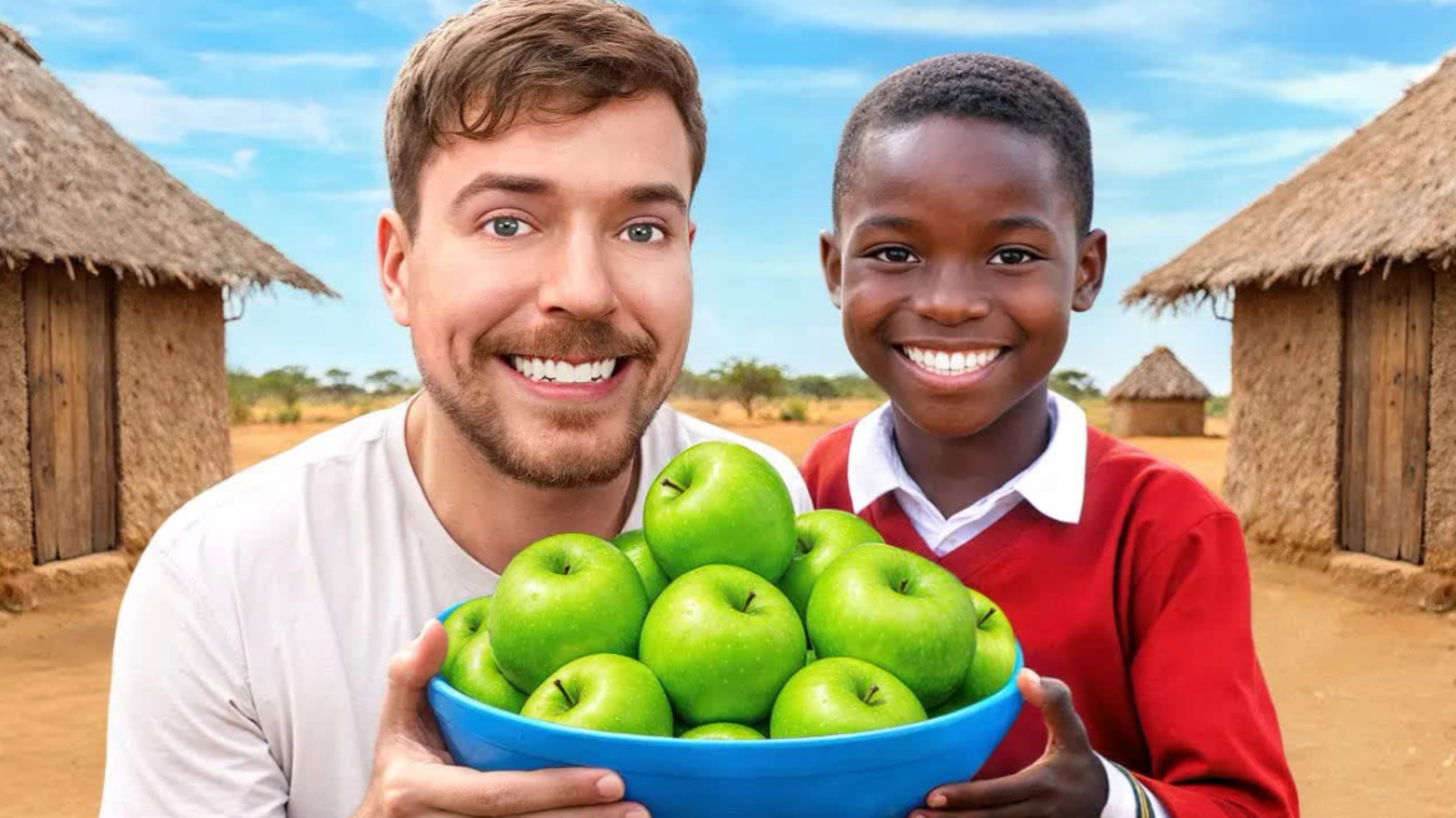 Нажми На Это Видео,Чтобы Накормить 1 Человека (Мистер Бист | Mr.Beast)