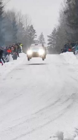 Лучший трамплин в стиле WRC на ралли Карелия 2025