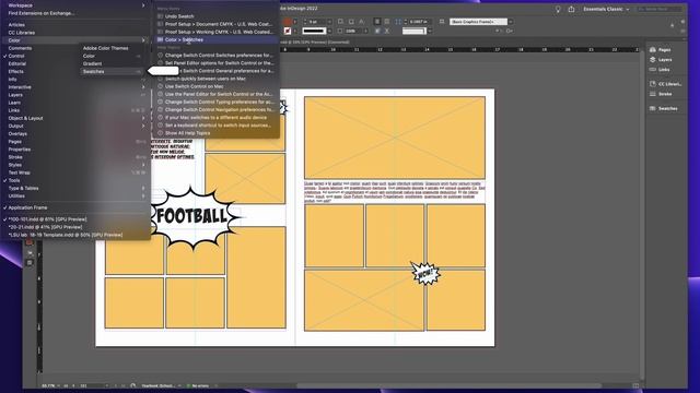Setting up a custom Indesign Workspace. Customize your InDesign to supercharge your production.