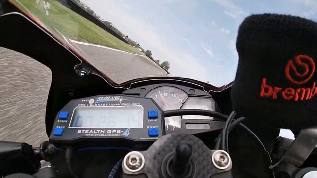 BEST LAP 1,24.4 Circuito Tazio Nuvolari Cervesina - On board cbr 600