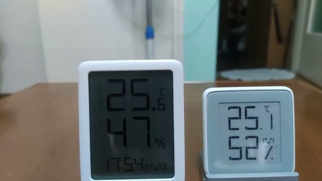 Miaomiaoce Screen LCD Large Digital Display Thermometer Hygrometer Clock Temperature Humidity Senso смотреть онлайн