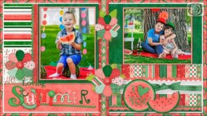 Семейный, летний проект "Арбузное лето"   для ProShow Producer.