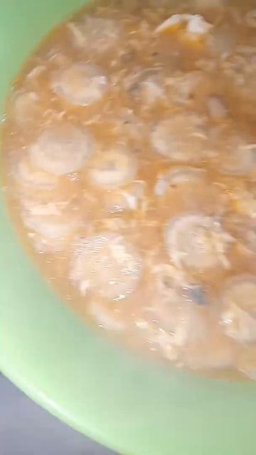 From Our Home Garden Produce. Radish Soup With Egg And Sardines. Father And Daughters Lunch. смотреть онлайн