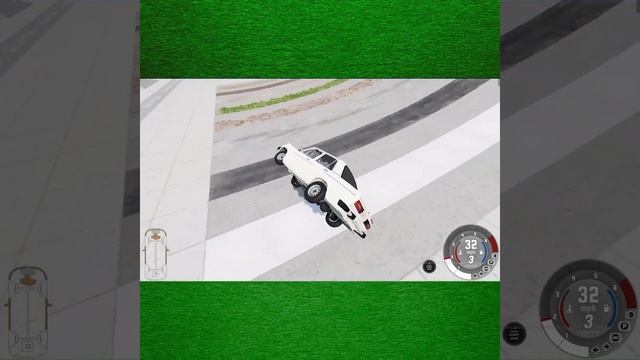 ВАЗ 2106 (BEAM NG DRIVE) ТРЮКИ #shorts смотреть онлайн