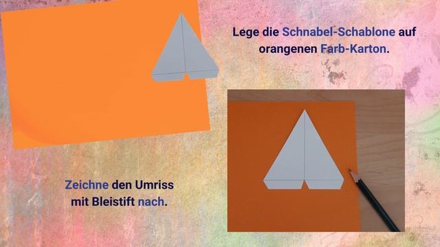 Basteln mit Kindern: Maske zur Vogelhochzeit, zum Fasching oder Purim