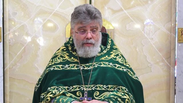 Слово перед причастием протоиерея Григория Григорьева 13 апреля 2025г. смотреть онлайн