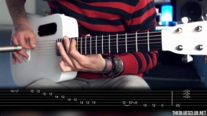 Dreamy Acoustic Blues Rock Solo with TABS