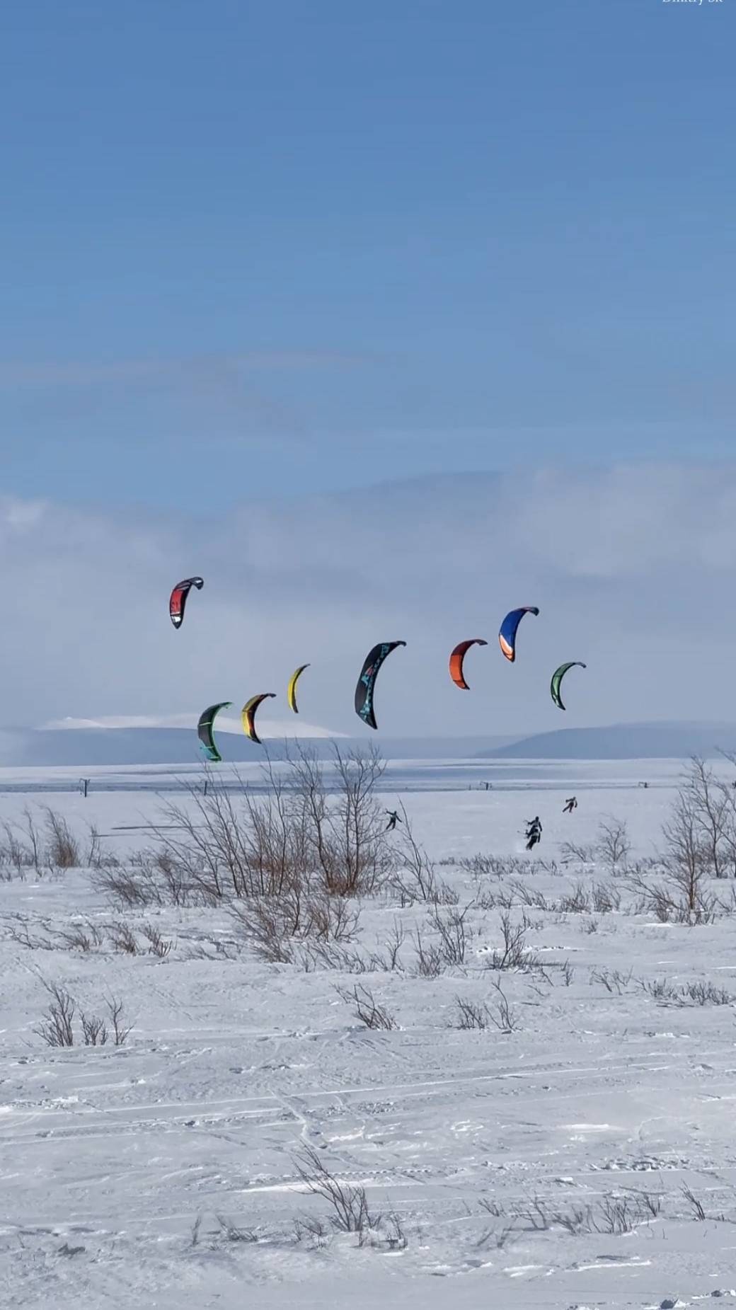 Соревнования по сноукайтингу 8 ветров Воркута смотреть онлайн