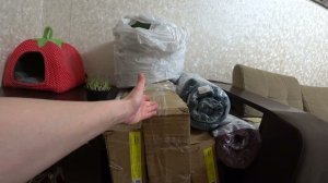 ВЛОГ : НАШИ ДАЧНЫЕ ЗАКАЗЫ С OZON / ВСЯ КВАРТИРА В КОРОБКАХ
