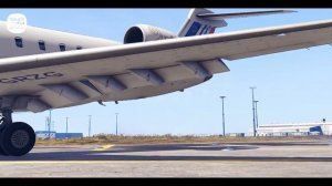 MOST POWERFUL Airplane Crash in the City | Emergency Landing in GTA 5