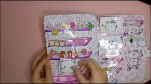 Тамагочи Хеллоу Китти Tamagochi Kitty, мягкая книжка с кошкой