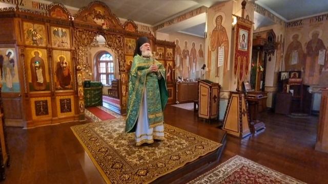 Проповедь в праздник Входа Господня в Иерусалим 13.04.2025 смотреть онлайн