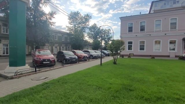 Летняя прогулка в Иркутске.